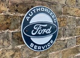 Ford authorised service plaque